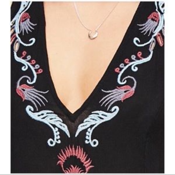 Free People Adelaide Festival Slipdress in Black - Picture 6 of 13